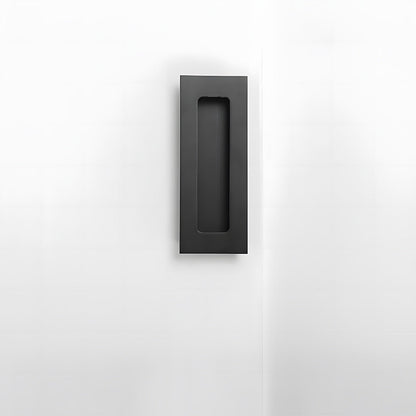 Rectangular Aluminum Recessed Finger Pulls