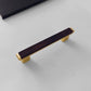 Two-Tone Wood Grain Cabinet Handles and Knobs
