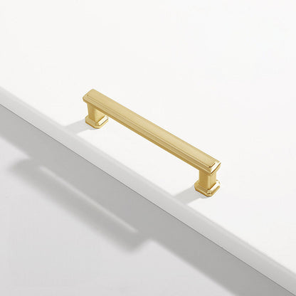 Stepped Rectangular Cabinet Pulls and T-Knobs