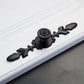 Floral Backplate Cabinet Pulls and Drawer Handles