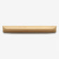 Solid Wood Half-Round Cabinet Finger Pulls