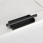 Art Deco Recessed Cabinet Pulls with Round Bar Handle