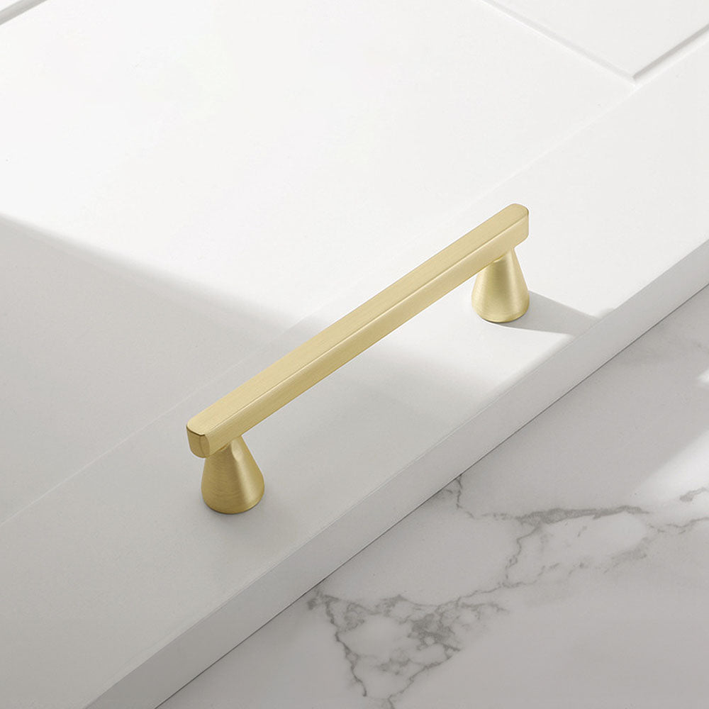 Slim Round Bar Cabinet Pulls and Knobs for Vanities