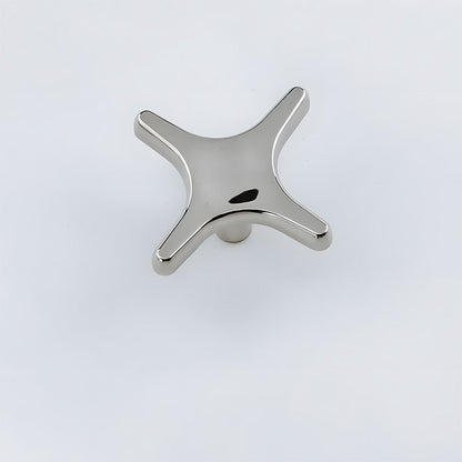 Modern Zinc Alloy Star Cross Cabinet Knobs