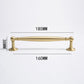 Brushed Brass Round Bar Cabinet Pulls and Knobs