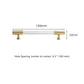 Transparent Acrylic Cabinet Drawer Dresser T-Bar Handles