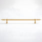 Gold Brass Turned Bar Cabinet Pulls and Knobs