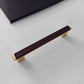 Two-Tone Wood Grain Cabinet Handles and Knobs