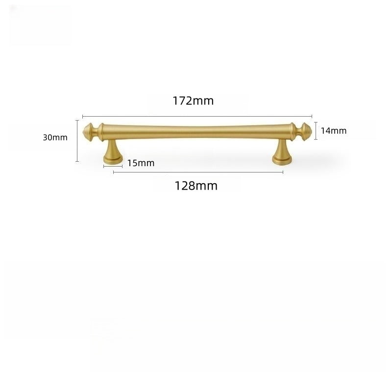Traditional Brass Cabinet Pulls and T-Knobs