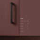 Knurled Aluminum Alloy Cabinet Handles and Round Knobs
