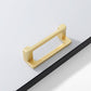 Modern Zinc Alloy Rectangular Cabinet Pulls