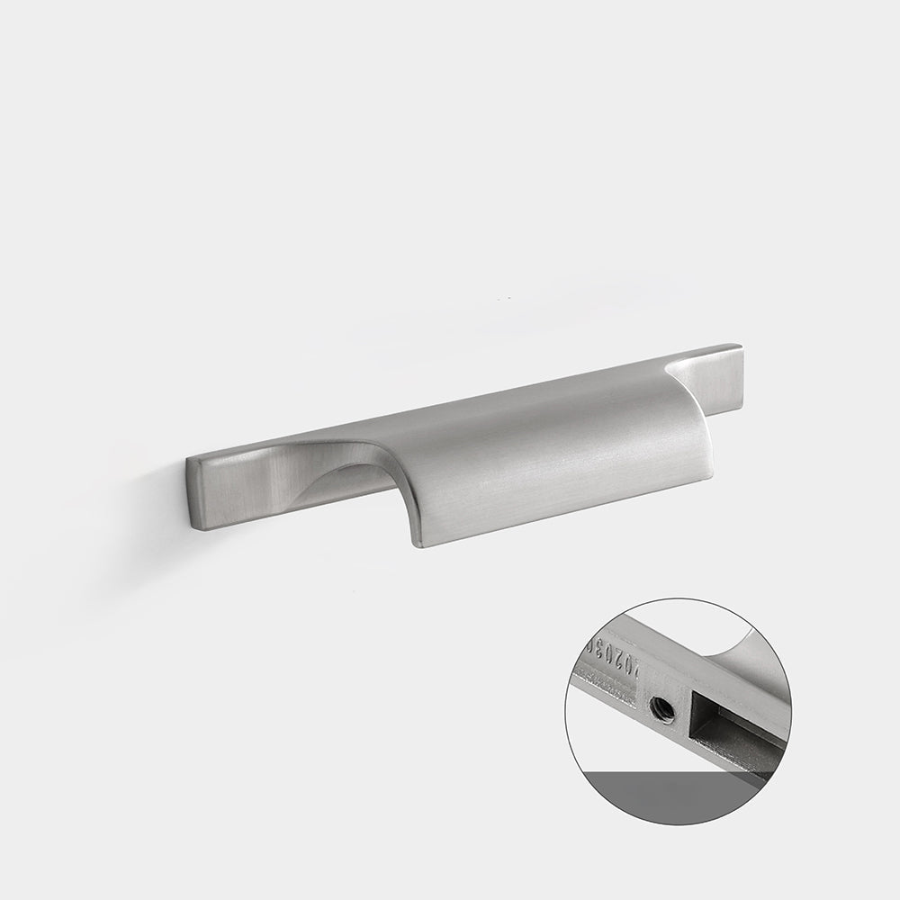 Low-Profile Finger Pulls for Wardrobes and Drawers