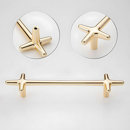 Modern Star Cross Cabinet Pulls and Knobs