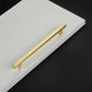 Brushed Square Cabinet Handles and Knobs, Zinc Alloy