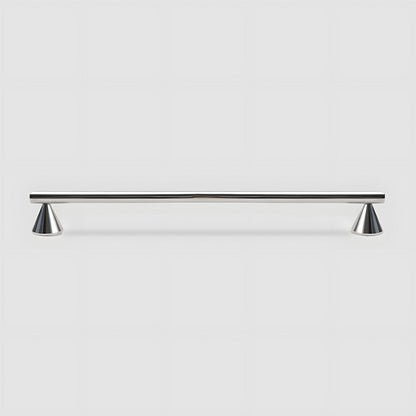 Brass Cabinet Pulls and T-Knobs with Cone Bases