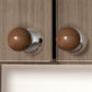 Solid Wood Suction Cup Cabinet Knob Door Hook