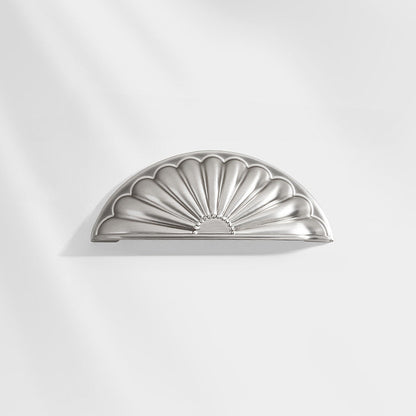 3 Inch Zinc Alloy Antique Shell Cabinet Cup Pulls