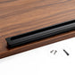 Low-Profile Recessed Finger Pull Cabinet Handles