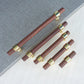 Solid Wood Walnut Furniture Pulls