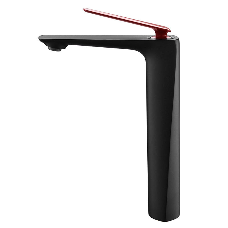 Caldor Single Handle Brass Vessel Bathroom Sink Faucet