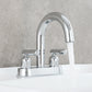 3-hole 2-handle Hot And Cold Bathroom Basin Faucet