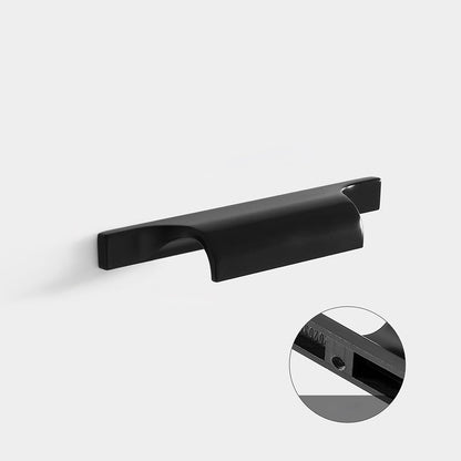Low-Profile Finger Pulls for Wardrobes and Drawers