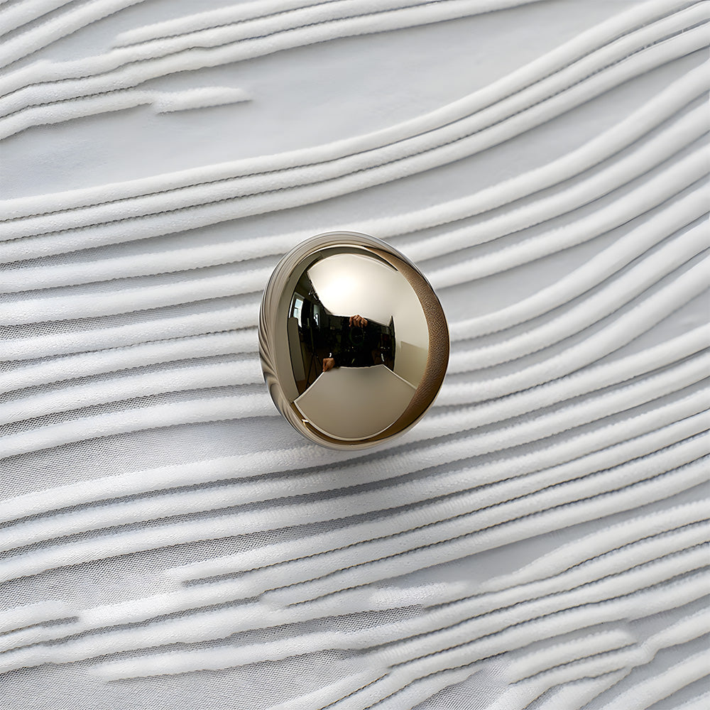 Organic Pebble Mushroom Cabinet Knobs