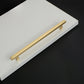 Brushed Square Cabinet Handles and Knobs, Zinc Alloy