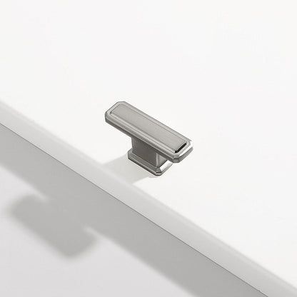 Stepped Rectangular Cabinet Pulls and T-Knobs