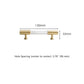 Transparent Acrylic Cabinet Drawer Dresser T-Bar Handles