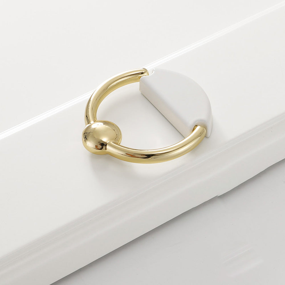 Framed Inset Cabinet Pulls and Knobs for Wardrobes