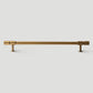 Vintage Bronze Solid Brass T-Bar Cabinet Pulls and Knobs