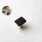 Two-Tone Slim Bar Cabinet Handles and Knobs for Wardrobes