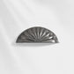 3 Inch Zinc Alloy Antique Shell Cabinet Cup Pulls