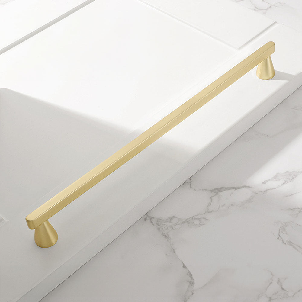 Slim Round Bar Cabinet Pulls and Knobs for Vanities