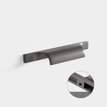 Low-Profile Finger Pulls for Wardrobes and Drawers