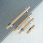 Solid Wood Walnut Furniture Pulls