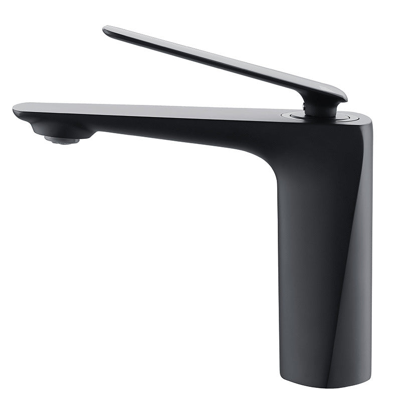 Florenza Modern High-Arc Single-Handle Vessel Sink Bathroom Sink Faucet