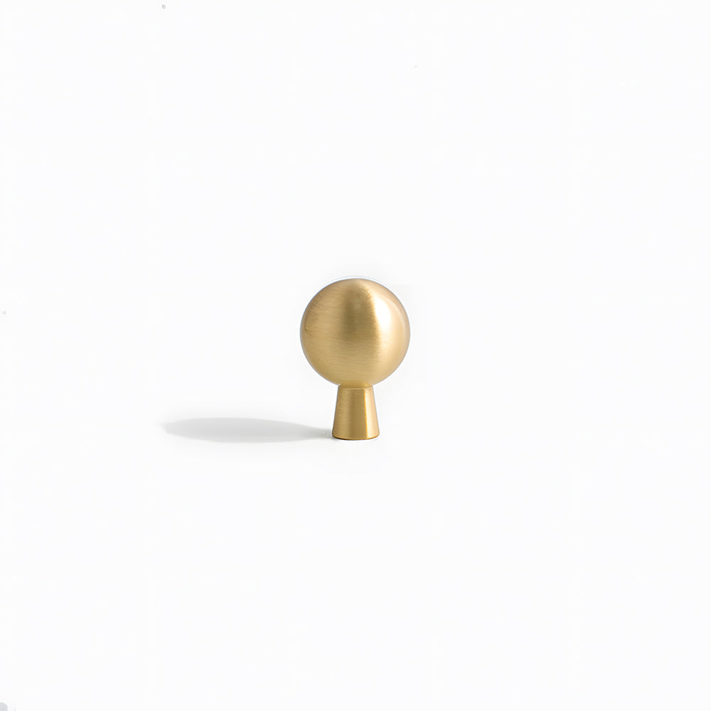 Beaded Brass Cabinet Pulls and Knobs