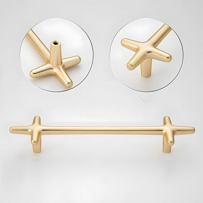 Modern Star Cross Cabinet Pulls and Knobs
