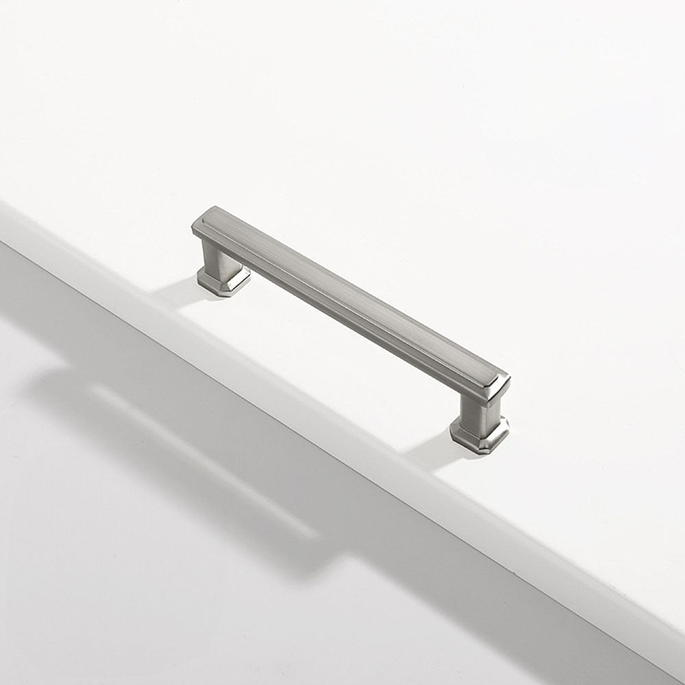 Stepped Rectangular Cabinet Pulls and T-Knobs