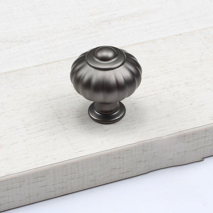 Fluted Pumpkin Cabinet Pulls and Knobs for Wardrobes