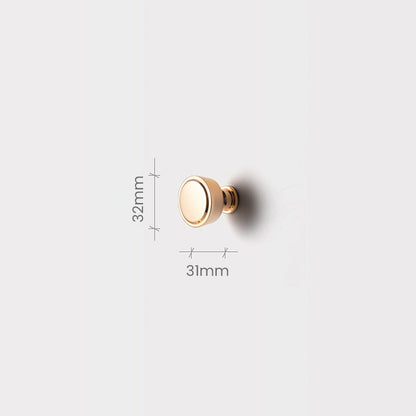 Slim Round T-Bar Cabinet Pulls and Knobs for Wardrobes