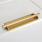 Art Deco Recessed Cabinet Pulls with Round Bar Handle