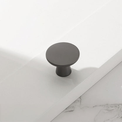Slim Round Bar Cabinet Pulls and Knobs for Vanities