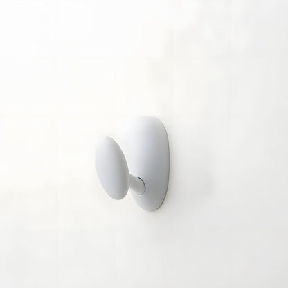 Solid Brass Pebble Wall Hooks for Coats & Towels