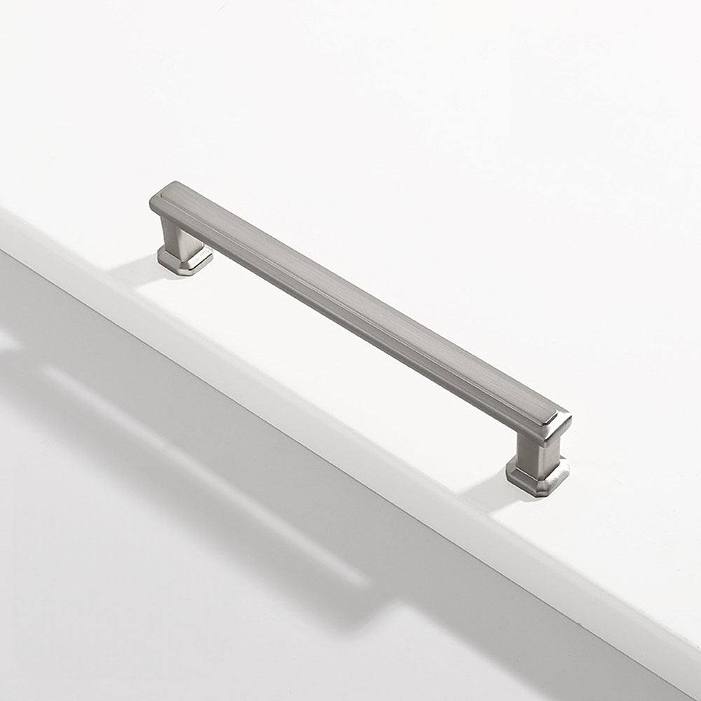 Stepped Rectangular Cabinet Pulls and T-Knobs