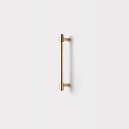 Slim Round T-Bar Cabinet Pulls and Knobs for Wardrobes