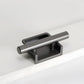 Art Deco Recessed Cabinet Pulls with Round Bar Handle