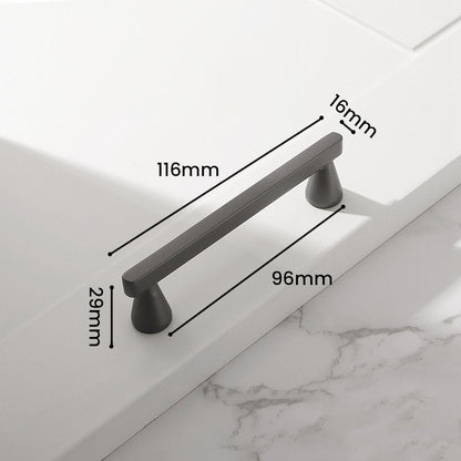 Slim Round Bar Cabinet Pulls and Knobs for Vanities